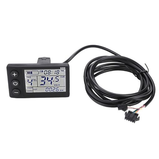 S866 Electric Mountain Bike with LCD Meter - B Type Specification - 1
