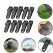 Canopy Fixed Tent Clip Set: 10 Clips, 10 Ropes, 10 Fast Hangings - 2