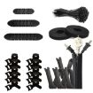 119 In 1 Desktop Data Cable Organizer Storage Winder Set - 1