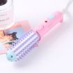 GeLinSi GLS-003 20W Ceramic Glaze Mini Curler Comb, EU Plug, Pink - 1