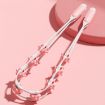 Pink Shoulder Neck & Back Meridian Roller Massager - Manual Dredging Tool - 1