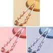Pink Shoulder Neck & Back Meridian Roller Massager - Manual Dredging Tool - 2