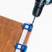 Blue Woodworking Aid Tool Handle Punch Locator Cabinet Door Opener Set - 4