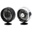 F102 Black Vehicle Dashboard USB Fan with Colorful Lights - 2