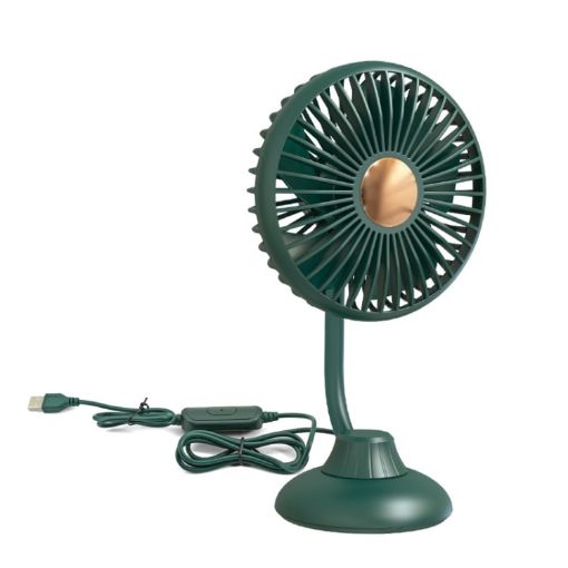 Mini Hose Small Car USB Fan F502 - Green - 1