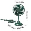 Mini Hose Small Car USB Fan F502 - Green - 3