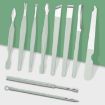 16 In 1 Purple Nail Art Tool Set - Clippers & Dead Skin Scissors - 6