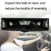 CZC-255 Carbon Fiber Rearview Mirror Blue - Glue Injection Suction Cup - 6