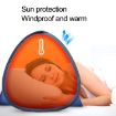 Automatic Quick Opening Sunshade Tent with Headrest, M 70x50x45cm (Watermelon) - 5