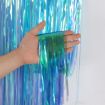 Green Candy Rain Curtain 1x3M - Festive Party Decoration Photo Backdrop - 5