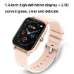 P8 1.4" Smart Watch - Heart Rate & Blood Pressure Monitor, Pink - 3