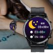 I9 1.5" Heart Rate/Blood Pressure/Blood Oxygen Watch - Silver Steel - 7