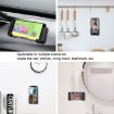 5 Pairs White Car Phone Bracket Dashboard Navigation Adjustable Holder - 6