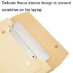 S178 3 In 1 Leather Waterproof Laptop Bag, 15" Light Yellow Liner - 4
