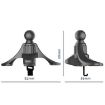 Mobile Phone Bracket Hook for Car Air Outlet with 17mm Ball Head - 2