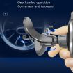 Mobile Phone Bracket Hook for Car Air Outlet with 17mm Ball Head - 4