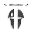 BMW X1 F48/X2 F39 LHD Door Storage Box Panel Stickers 5pcs Set Black - 2