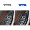 BMW X1 F48/X2 F39 Door Lift Sticker Set 6pcs Black with Small Holes - 6