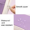 Angoo Macaron Double-layer Retractable Pencil Case, Large Capacity, Purple - 6