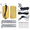 Yellow Rear Mosquito Repellent Sun Protection Tent RV Canopy Awning - 7