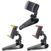 Red Car Sun Visor Bracket Mobile Phone Holder - 2