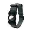 PUGGA GG1002 Dog GPS Collar for AirTag, M, Deep Gray Polyester - 1