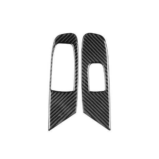 Chevrolet Corvette C8 LHD Door Lift Panel Sticker Black - 1