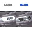 Chevrolet Corvette C8 LHD Door Lift Panel Sticker Black - 6