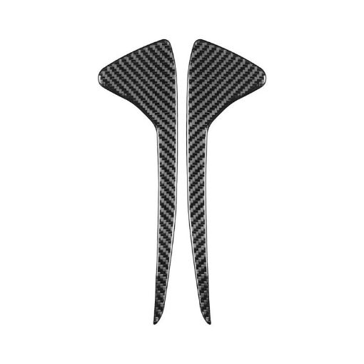 Chevrolet Corvette C8 Front Groove Side Decoration Sticker Set (Black) - 1