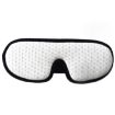 3D Breathable Shading Sleep Eye Mask - White Eye Protection - 1