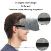 Adjustable Breathable Black Wire Nose Sleeping Eye Mask - 5
