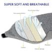 Adjustable Breathable Gray Wire Nose Sleeping Eye Mask - 3