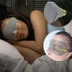 Adjustable Breathable Gray Wire Nose Sleeping Eye Mask - 6