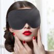 3D Breathable Hollow Sleep Eye Mask - Champagne Color - 6