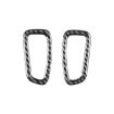 Chevrolet Corvette C8 A-Pillar Air Outlet Stickers Black 2pcs Set - 1