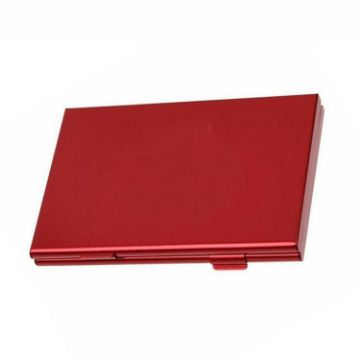 Nintendo Switch Game Card Storage Organizer, Aluminum Alloy, Red - 1