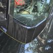Chevrolet Corvette C8 Engine Under-Mount Stickers Set - 5pcs (Black) - 7