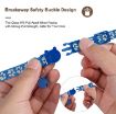 Orange Reflective Cat Collar with Bell for Airtag Tracker - 3