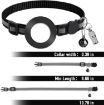 Green Pet Anti-Lost Address Pendant Collar with Bell for Airtag - 3