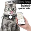 Green Pet Anti-Lost Address Pendant Collar with Bell for Airtag - 4