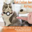 Green Pet Anti-Lost Address Pendant Collar with Bell for Airtag - 5