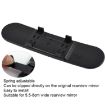 DM-055 28.8cm Anti-dazzle Blue Curved Rearview Mirror for Cars - 4