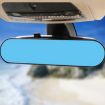 DM-055 28.8cm Anti-dazzle Blue Curved Rearview Mirror for Cars - 5