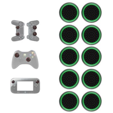 Luminous Silicone Button Caps for PS5/PS4/PS3/ONE/360/PRO/X/S - 10 PCS - 1
