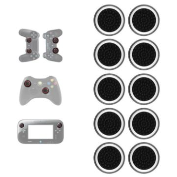 Luminous Silicone Button Caps for PS5/PS4/PS3/ONE/360/PRO/X/S - 10 PCS - 1