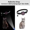 Pink Pet Reflective Collar with Bell for AirTag - 5