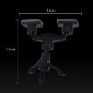 SUMITAP STH-S44Y Blue Car Mobile Phone Magnetic Stand Double Head - 2
