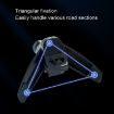 SUMITAP STH-S44Y Blue Car Mobile Phone Magnetic Stand Double Head - 4