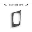BMW X1 F48/X2 F39 RHD Multimedia Knob Panel Sticker Black - 2