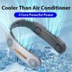 Lazy Hanging Neck Fan A306, Bladeless Silent Sports Fan, 4000mAh, Green - 2